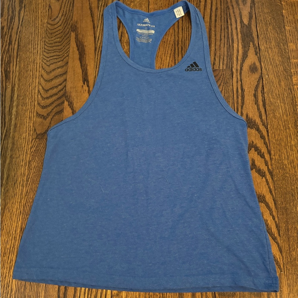 adidas Blue Women's Racerback Tank